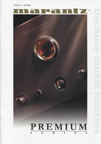 Marantz 1999-2000 English brochure PDF